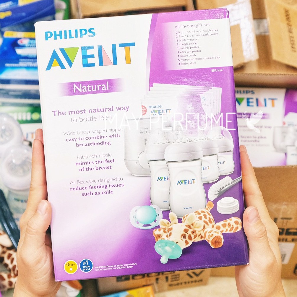 Giftset Máy hâm sữa Philips Avent US