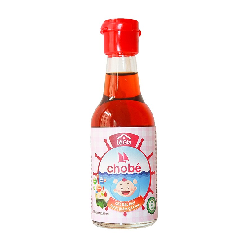 Nước mắm Lê Gia ít muối cho bé Date T12/ 2024