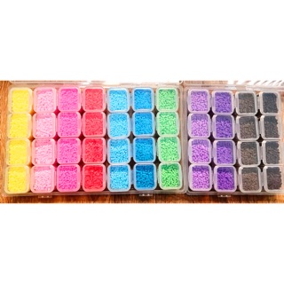 100gr cốm trang trí slime nhiều màu