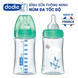 Bình sữa đa tốc độ Dodie 270ml