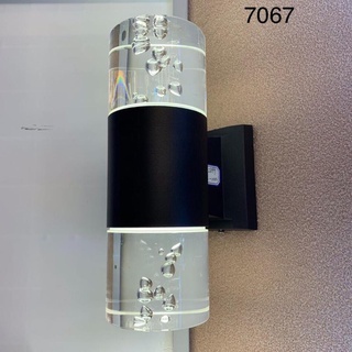 Đèn led trụ pha lê 2 đầu 3 chế độ màu phi 90