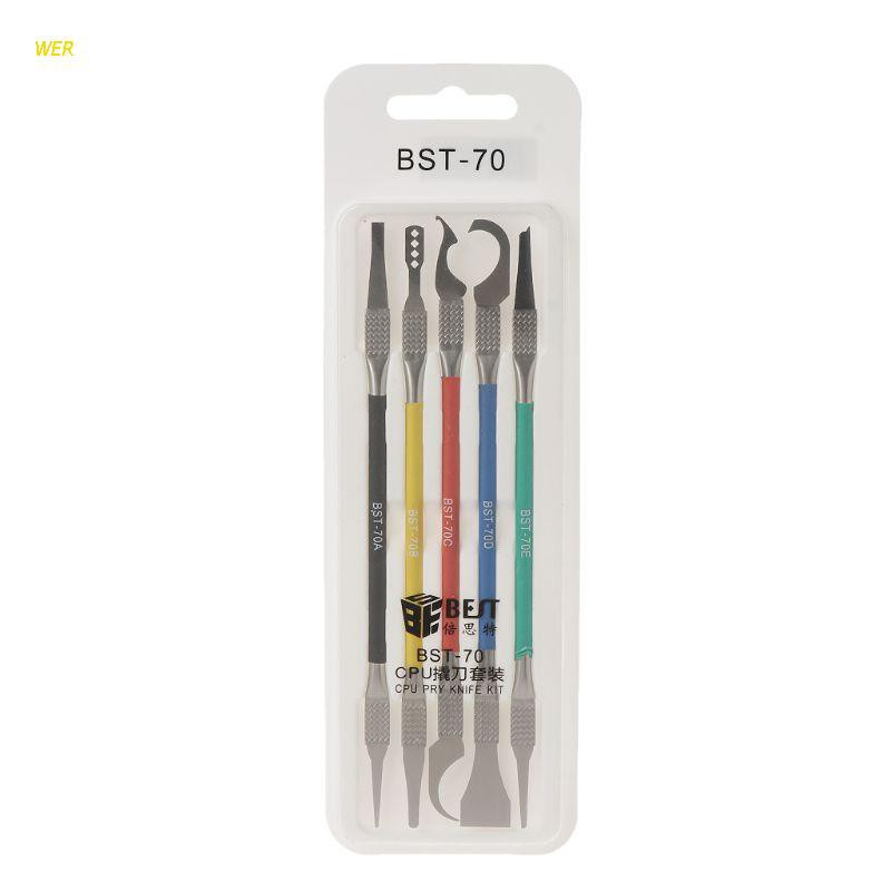 Bộ 5 Dụng Cụ Tháo Gỡ Keo Dán Bảng Mạch Ic Bga