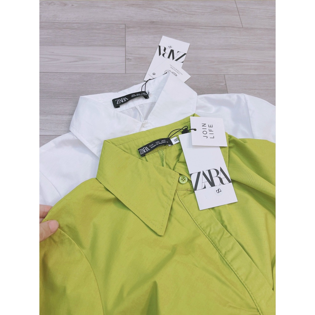 Váy Sơ Mi Nhún ôm eo khoe chọn body