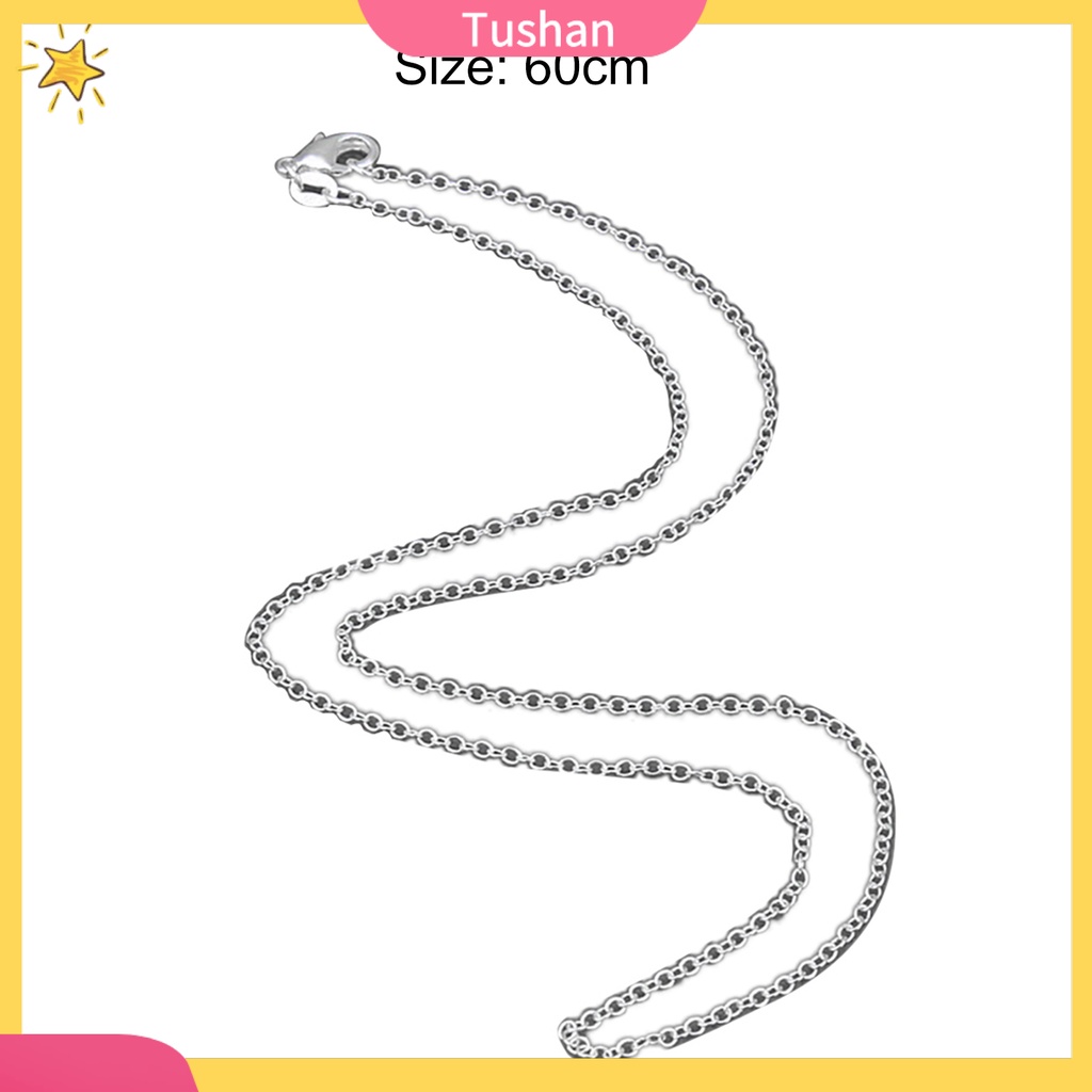 Dây Chuyền Mạ Bạc 18/24inch