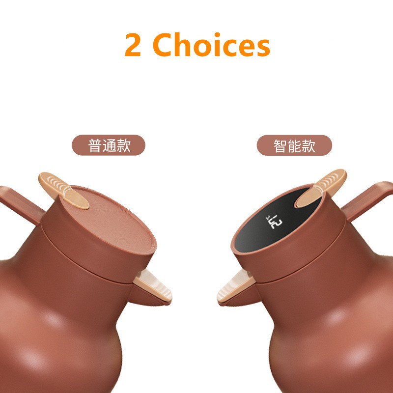 Bình giữ nhiệt Diller 8973/8974 thép không gỉ hiển thị đèn LED chất lượng cao 1.5L