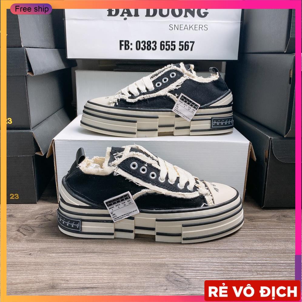 [ 5 ] Giày Thể Thao 𝐗𝐯𝐞𝐬𝐬𝐞𝐥,Sục 𝐗𝐯𝐞𝐬𝐬𝐞𝐥,Giày Sneaker Cv rách đế gỗ mới nhất,hót nhất