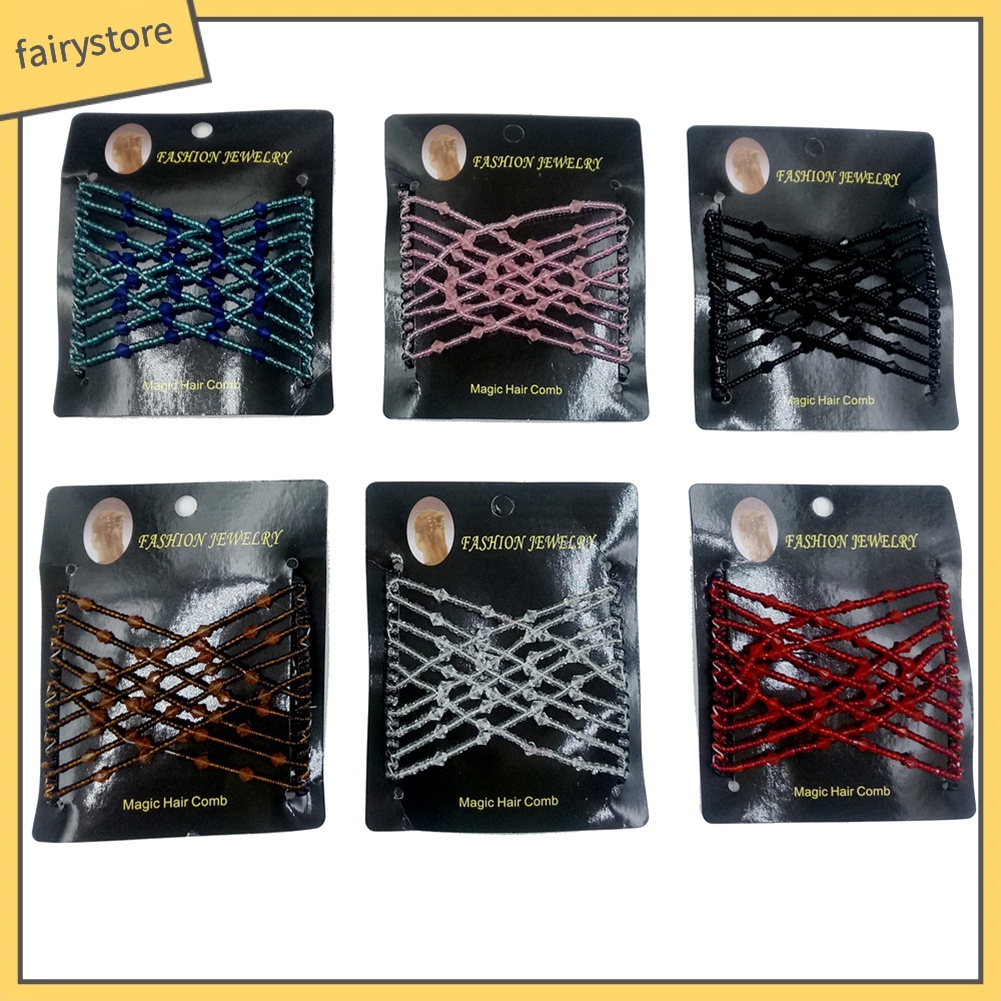 Lược Cài Tóc Thiết Kế   Đầu Đính Hạt Lấp Lánh Thời Trang Cho Nữ