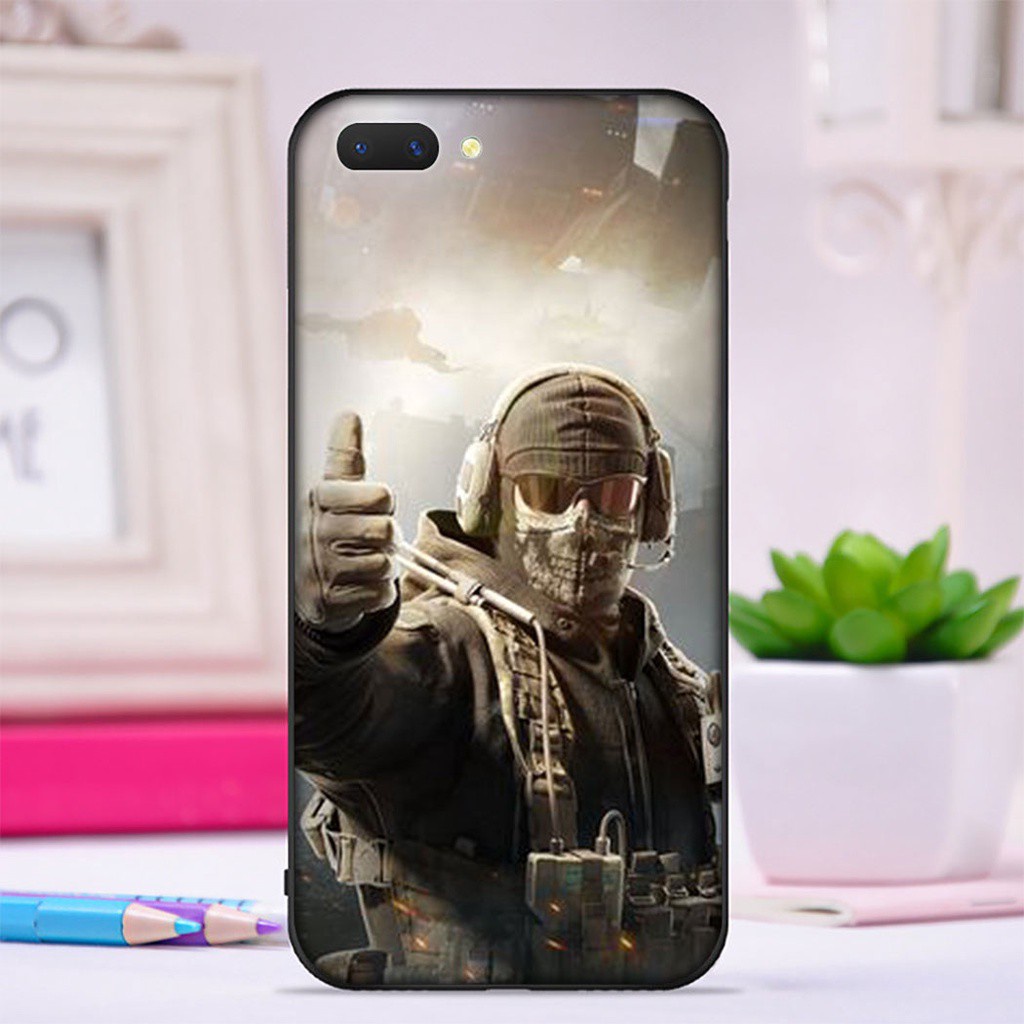 CU99 call of duty mobile Silicone Case Soft Cover OPPO A3s A5s A7 2018 A37 Neo 9 A39 A57 A59 F1s A77 F3 A83 A1 F5 A73 F7 F9 Pro A7X