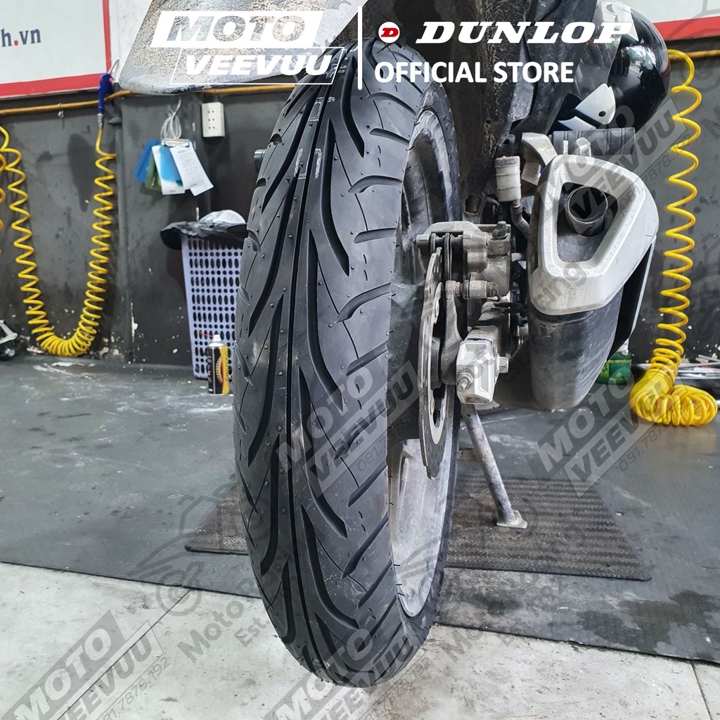 Vỏ lốp xe máy DUNLOP 140/70-17 TL GT601 Lốp không ruột