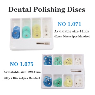 Set 40 / 80 đĩa đánh bóng nha khoa chuyên dụng