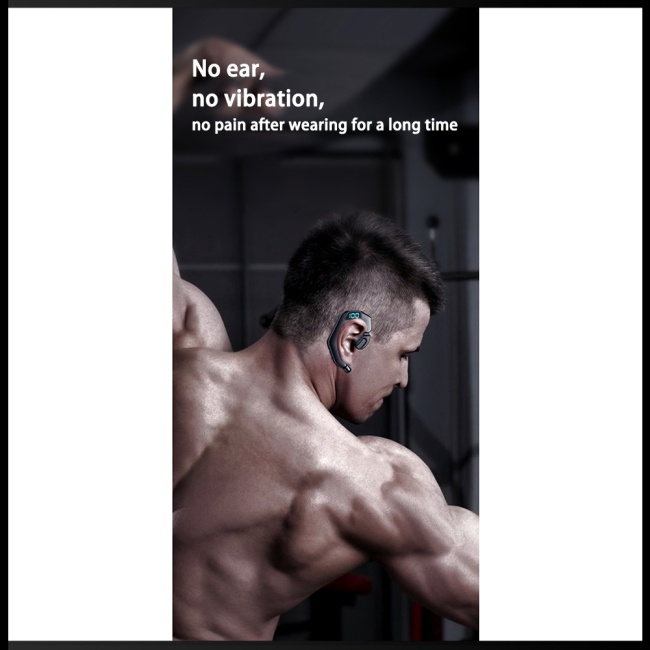 Tai nghe không dây Zevaret V19 Móc Vành Tai Có Màn Hình Hiển Thị Kỹ Thuật Số