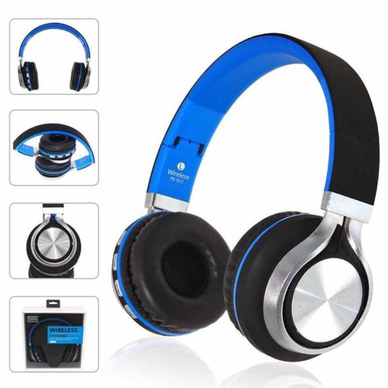 [SALE XẢ KHO] Tai nghe không dây, Tai nghe chụp tai, Tai nghe Bluetooth chụp tai FE012 (hộp to) Âm thanh sống động