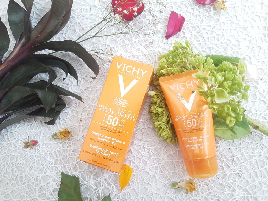 [Mẫu mới] Kem Chống Nắng Vichy Emusion Ideal Soleil SPF50 Mattifying Face Fluid Dry Touch