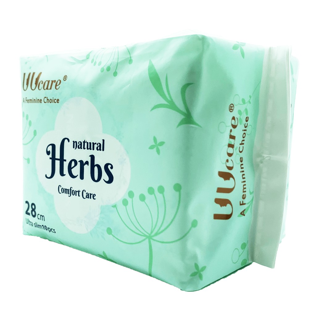 Băng vệ sinh thảo dược UUcare Natural Herbs 28cm