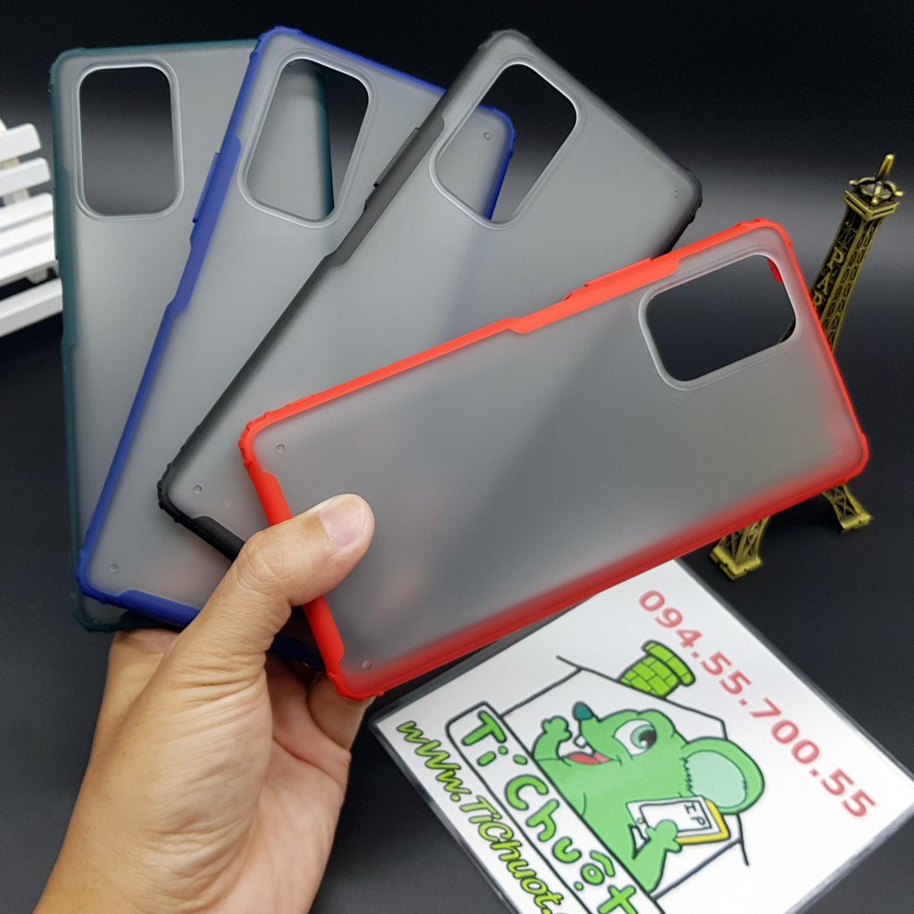 [Ảnh Thật] Ốp Lưng Xiaomi Redmi Note 10 PRO Cứng Nhám Viền Dẻo Màu Chống Sốc