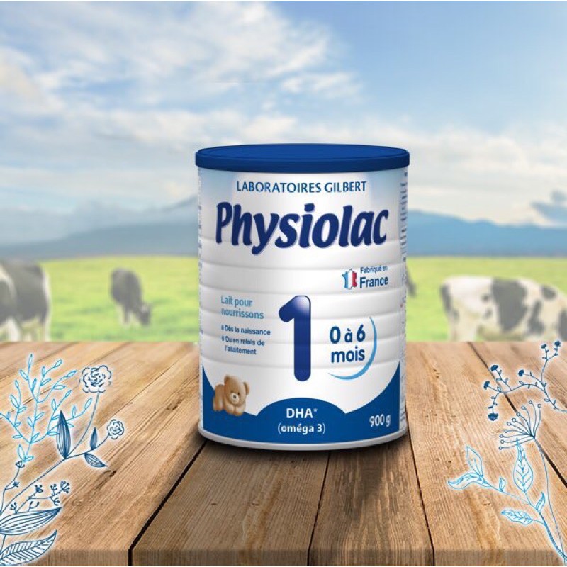 {Mẫu Mới }Sữa bột Physiolac số 1,2,3 loại 900g Date mới.