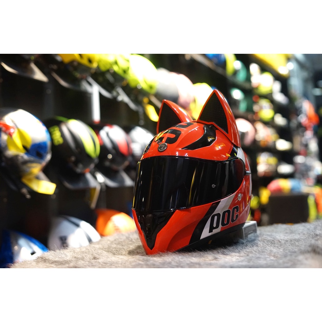 Kính nón fullface POC T-18 và POC REVO các bản kính màu thay thế