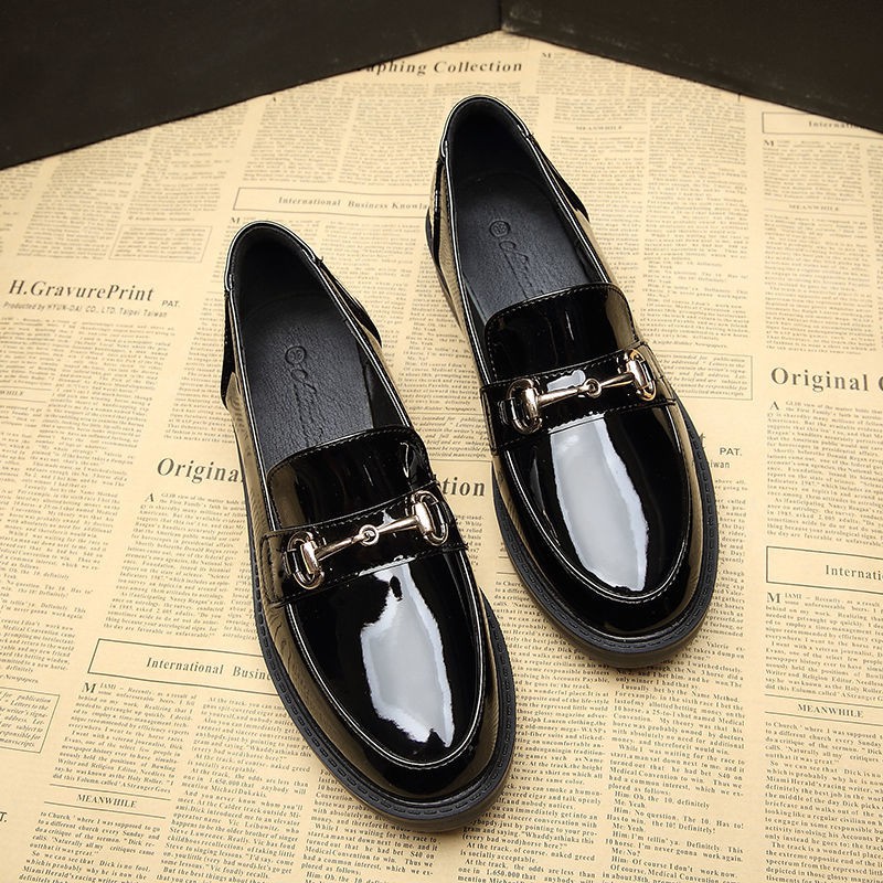 Giày Lười Size Lớn 35-43 Phong Cách Anh Quốc Cho Nữ