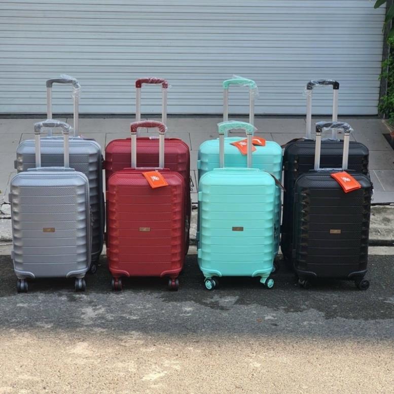Vali nhựa chống bể vỡ, chống va đập SIMONE2205PP chất liệu nhựa PP siêu bền size 20,24,28 inch - VALIKING