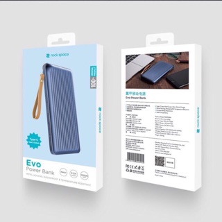Pin sạc dự phòng Rock Space Evo 10.000mAh RMP0364 ( bh 1 năm)