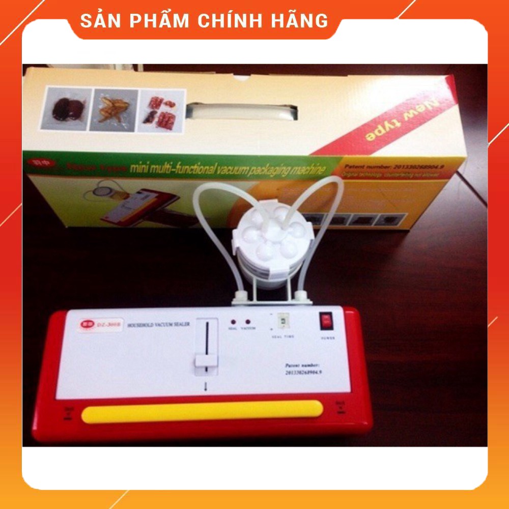 Máy Hút Chân Không Thực Phẩm DZ300B Không Kén Túi Hút Đồ Khô & Đồ Ướt