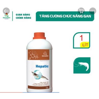 Vemedim Hepatic tôm, tăng cường chức năng gan cho tôm, hỗ trợ tiêu hóa, loại thải độc cho tôm, chai 1lit
