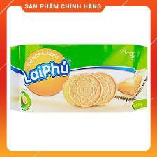 Bánh cookies LAI PHÚ nhân kem gói 120g