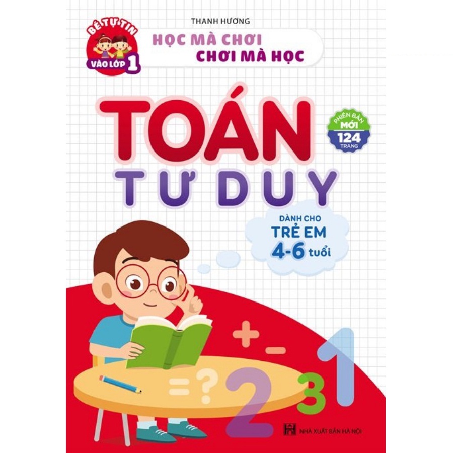 Sách - Combo Toán tư duy cho bé 3-4 tuổi; 4-6 tuổi và 5 - 7 tuổi (3 cuốn)