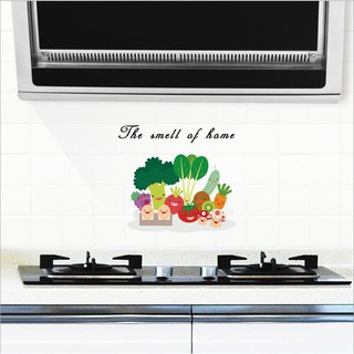 (HCM) Decal dán tường nhà bếp chống thấm dầu - The smell of home - decalhcm