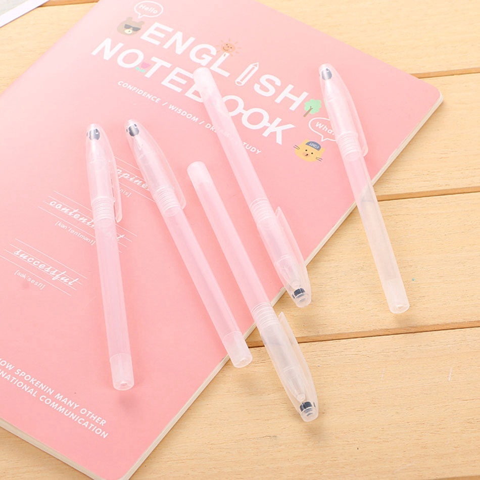 Set 10 vỏ bút trong suốt không có mực tiện dụng