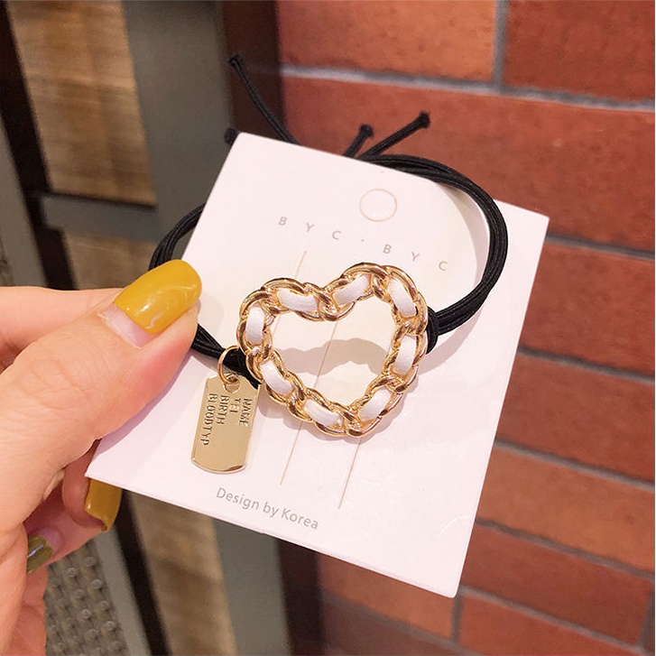 Dây buộc tóc nữ thiết kế đơn giản thời trang phong cách Hàn Quốc