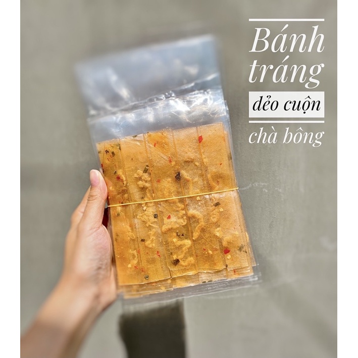 Bánh tráng dẻo cuộn Mạnh Hùng sỉ giá rẻ Sài Gòn