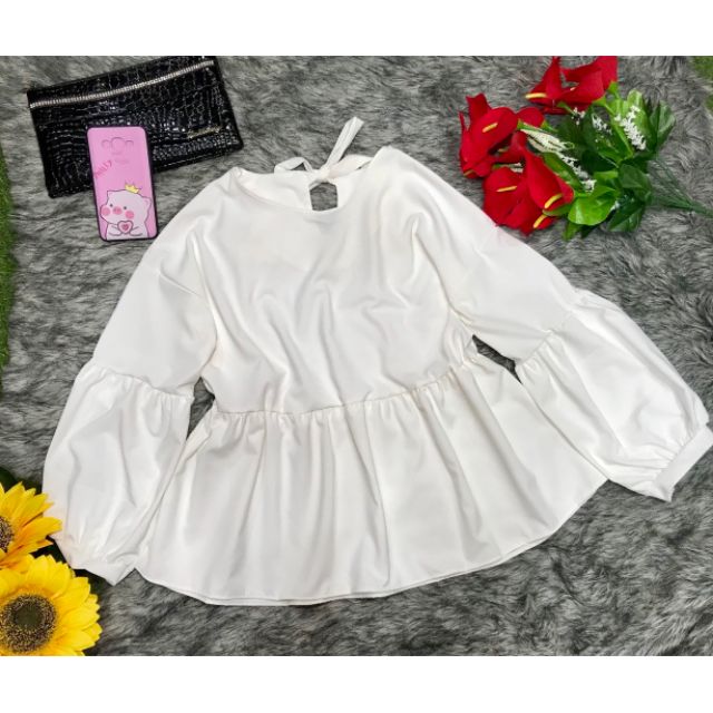 ÁO BABYDOLL CỘT NƠ SAU ( FORM DƯỚI 52 KG TRỞ LẠI ,)