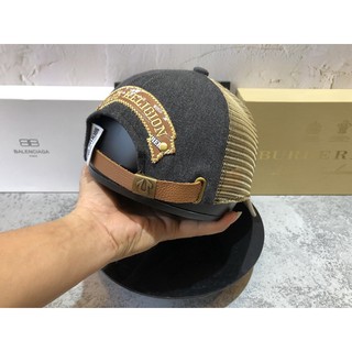 Nón ông địa lưới jean