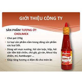 Tương ớt Cholimex pet 270g