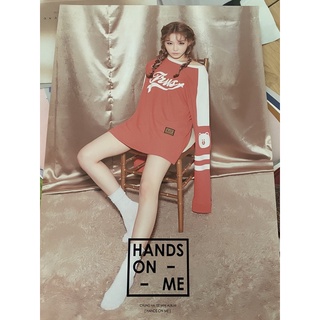 Chungha Hands on Me offical poster.