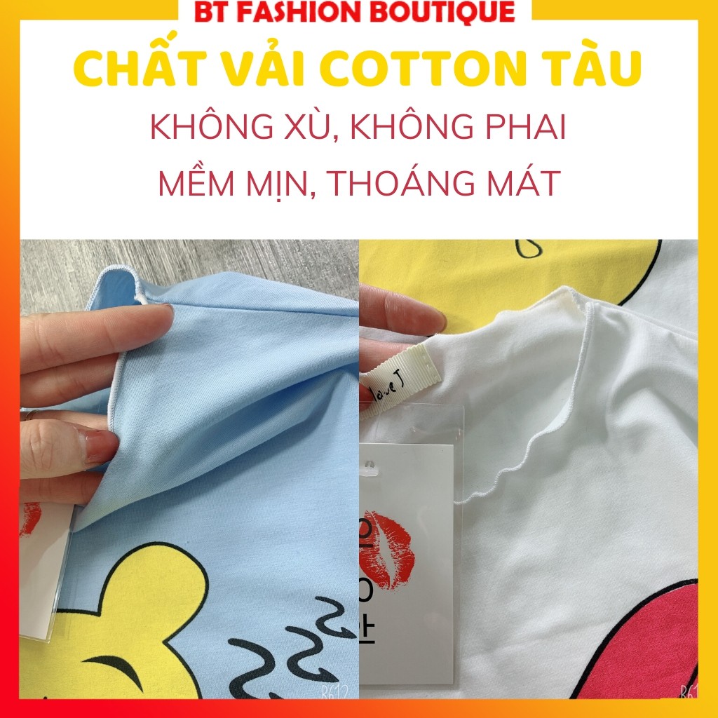 [HÀNG CHUẨN XỊN] Đồ bộ nữ Hoạt Hình HH01 quần đùi giả váy,from thụng chuẩn vải đanh mịn | BigBuy360 - bigbuy360.vn