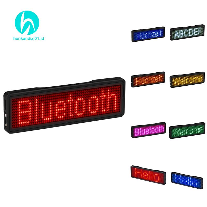 Bảng hiệu đèn LED bluetooth hiển thị tên có thể sạc lại loại 1 cao cấp