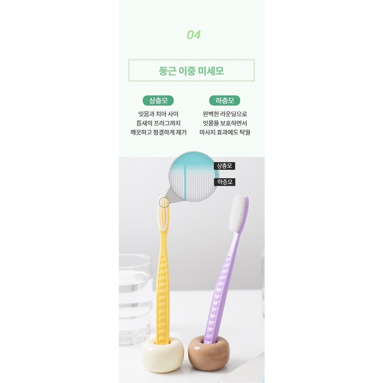 Set 10 chiếc bàn chải đáng răng Wangta số 1 Hàn Quốc