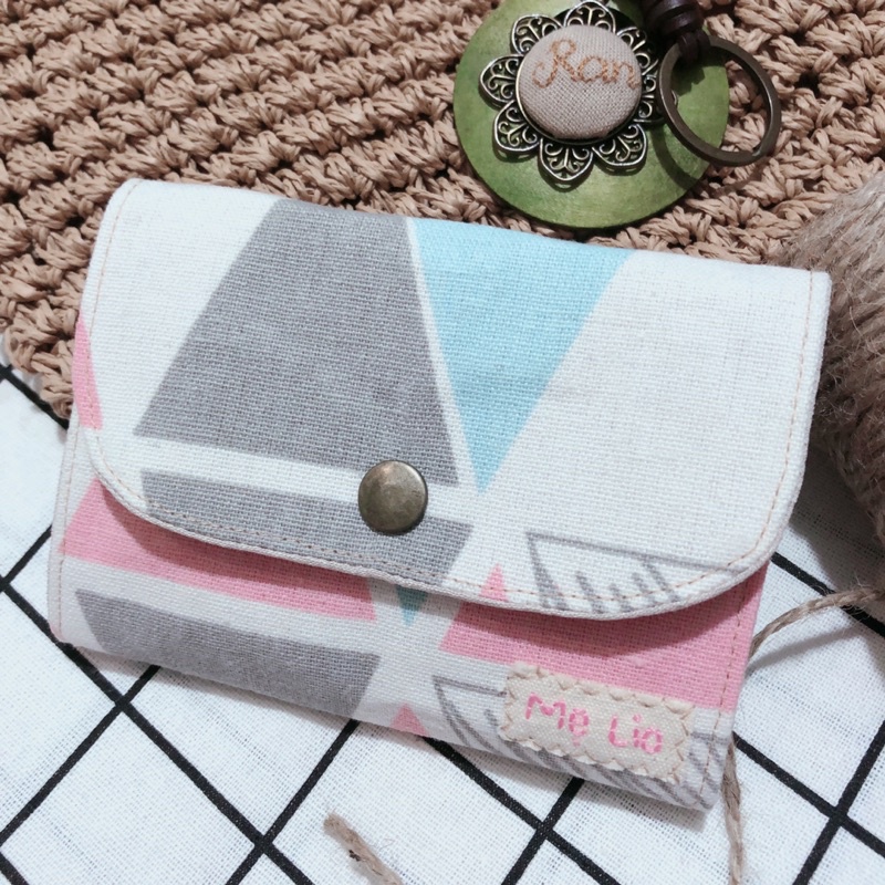 VÍ VẢI HANDMADE THÊU TÊN