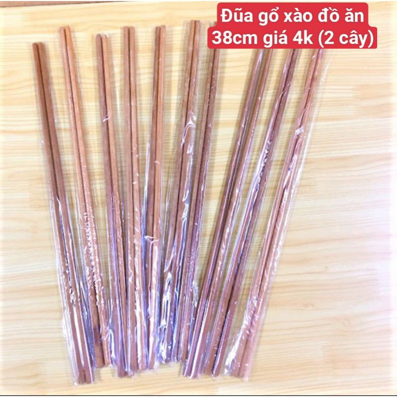 đũa xào đồ ăn 38cm