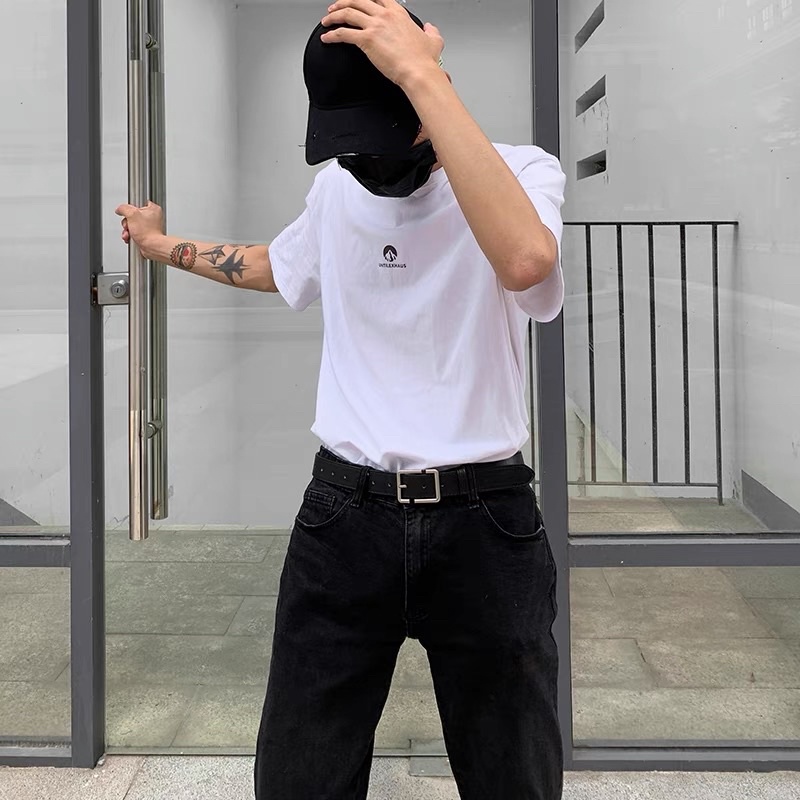 THẮT LƯNG NAM NỮ Chữ nhật Vuông Meo Shop TLN004 da đẹp Dây nịt Nam nữ Ulzzang học sinh đi học đi làm da đẹp mặt bạc