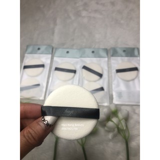 Bông Phấn Phủ Round Caron Powder Puff 2Pcs