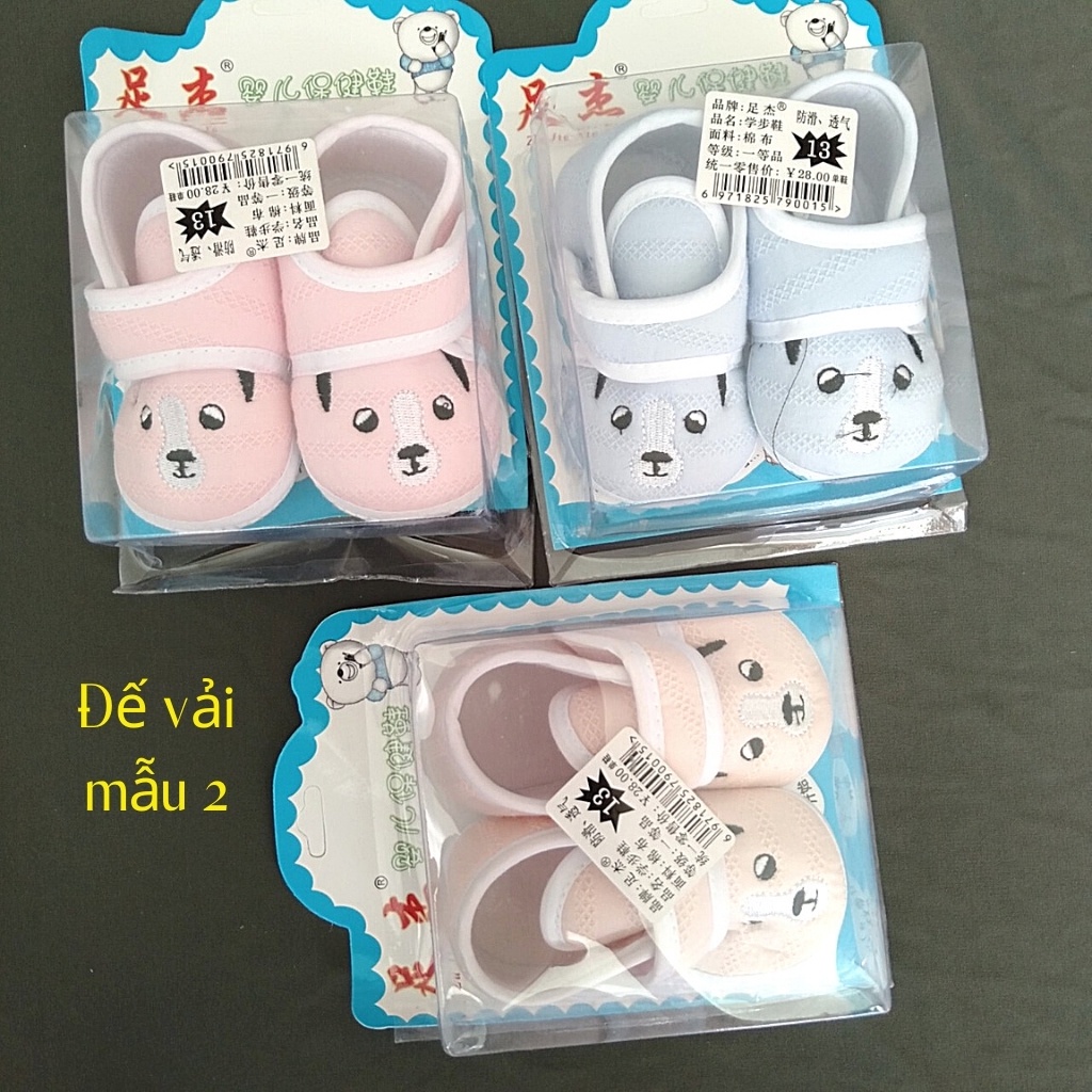 Giày tập đi cho bé size chân 10-12cm