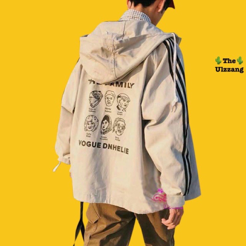 [Freeship đơn từ 0đ] CM Áo Khoác Dù 2 Lớp In Hình 2 Mặt (Kèm Video, Hình Chụp Thật)