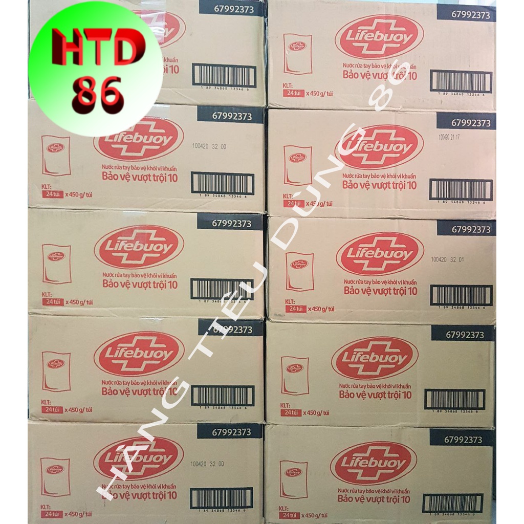 Nước rửa tay lifebuoy túi 450g - nước rửa tay lifebouy (Date mới)