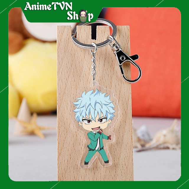 Móc khoá Mica dây xịn anime Saiki Kusuo no Psi Nan (Disastrous Life) - Nhựa Cứng Acrylic In 2 mặt sắc nét ( ảnh thật )