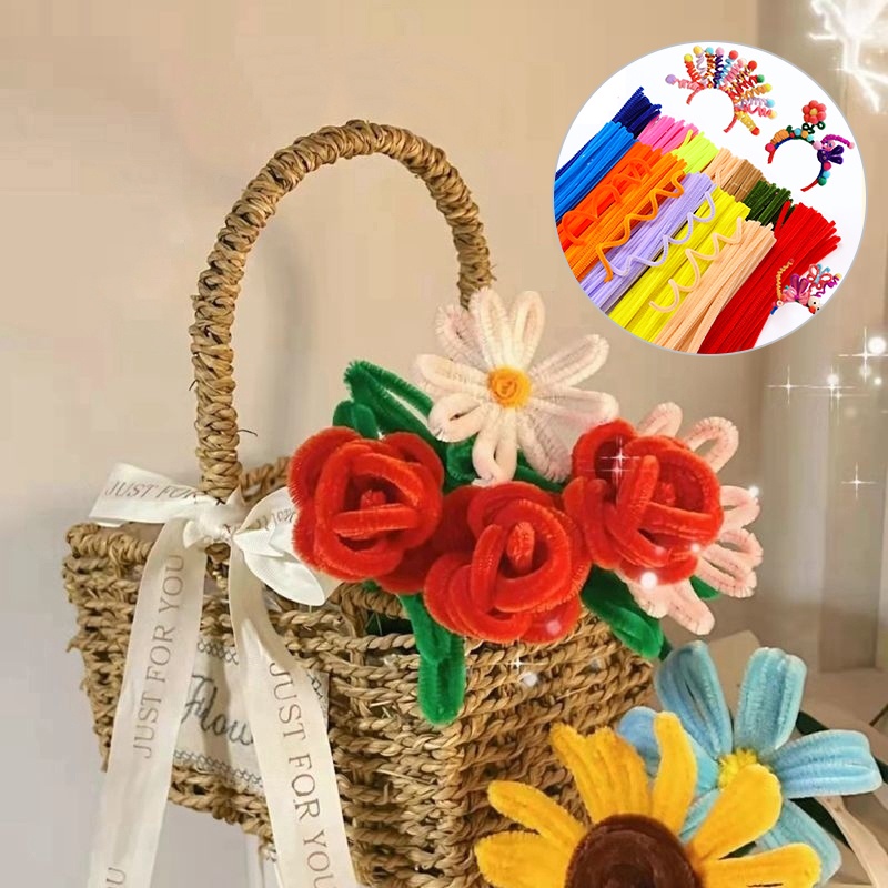 Hoa Hướng Dương Xoắn Thủ Công Làm Quà Tặng Valentine Sáng Tạo