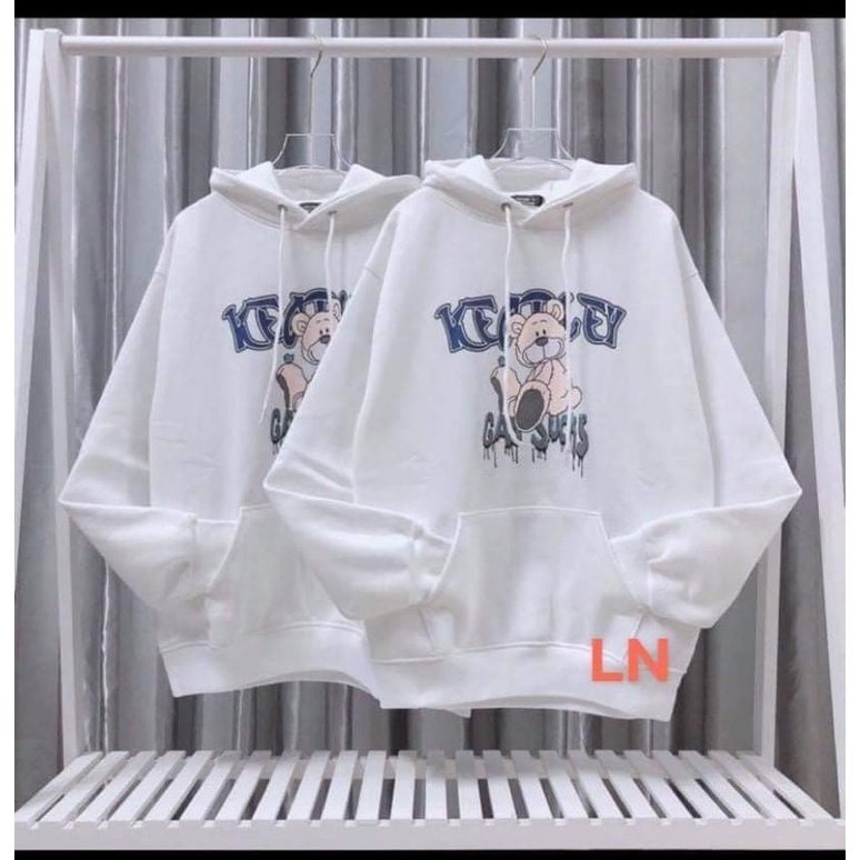 Áo hoodie 3D gấu bông LN11