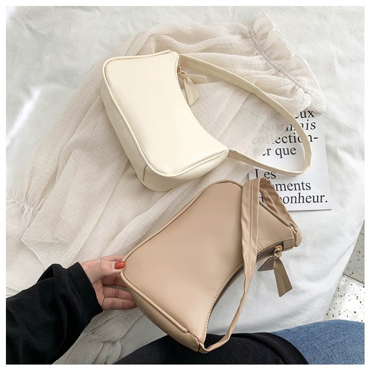 Túi đeo vai IELGY màu trơn thời trang cho nữ